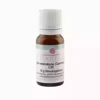 Lytta Vesicatoria Cantharis C 30 Globuli 10 g Globuli