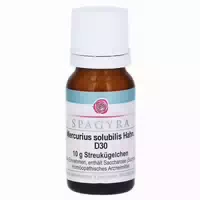Mercurius Solubilis Hahnemanni D 30 Glob 10 G