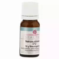 Natrium Chloratum D 12 Globuli 10 G