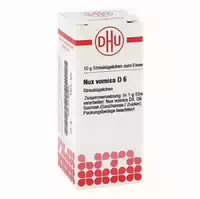Strychnos Nux Vomica D 6 Globuli 10 G
