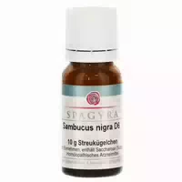 Sambucus Nigra D 6 Globuli 10 G