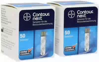 Sparset Contour Next Sensoren 2 X 50 Teststreifen