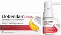 Sparset Dobendan Direkt Flurbiprofen 8,75 mg 24 Lutschtabl Dobendan Direkt Flurbiprofen Halsspray 15 ml