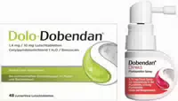 Sparset Dolo Dobendan 48 Lutschtabletten Dobendan Direkt Flurbiprofen Halsspray 15 ml