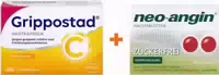 Sparset Erkältung Grippostad C & Neo Angin Halstabletten Zfr 48 Lutschtabletten