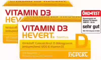 Sparset Vitamin D3 Hevert 2 X 200 Tabletten