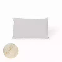 Speltex Nackenkissen mit Bio Schafwolle Füllung