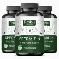6 mg Spermidin Hochdosiert Pro Kapseln 180 Kapseln = 6 Monate Spermidin Kapseln Vitamin C B12