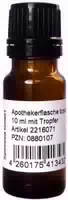 Apothekerflasche Braun 10 ml 1 Stück