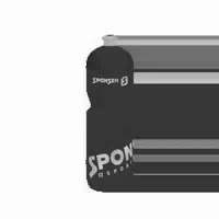 Bidon 750ml Schwarz Silber