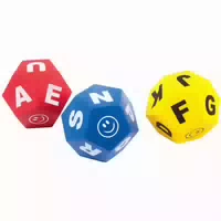 Spordas Schaumstoffwürfel Set Buchstaben