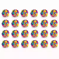 Greifbälle Set Regenbogenball