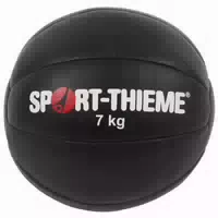 Sport Thieme Medizinball Schwarz