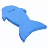 Schwimmfloß Hai