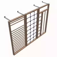 Sport Thieme Turnwand Kombination Tuwa Kletterwand 3