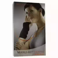Manu Hit Carpal Orthese Rechts Größe S Schwarz 07233