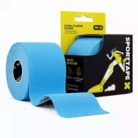 Sporttape Kinesiologie Tape 5cm X 5m Blau 1 st