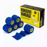 Sporttape Selbstklebender Verband 6 Rollen, 5 cm X 4,5 m Weiß 6 st
