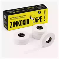 Sporttape6 Rollen Klettertape 1,25 cm X 10 m Weiß 6 st