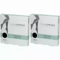 Spring Yourspring Strong Stützkniestrumpf Gr 38 39 Blau
