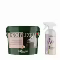 St Hippolyt Knoblizem Mineral Relax Biocare Mückenmilch für Pferde