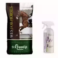 St Hippolyt Wes For Horses Sensitive Mash Relax Biocare Mückenmilch für Pferde