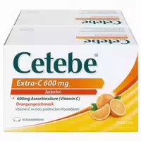 Cetebe Extra C 600 mg 120 st Kautabletten