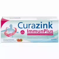 Curazink Immunplus – Veganes Nahrungsergänzungsmittel zur Unterstützung des Immunsystems, Zinkcitrat