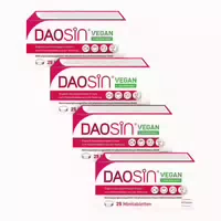 Daosin Vegan Viererpack 4x25 st