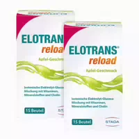 Elotrans Reload Apfel Doppelpack 2x15x7 45 g Pulver