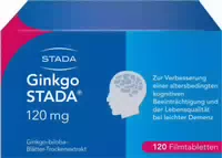 Ginkgo Biloba Stada 120 mg bei Gedächtnis und Konzentrationsstörungen