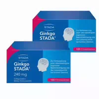 Ginkgo Stada 240 Mg Doppelpack 2x120 St Filmtabletten