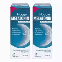 Hoggar Melatonin Spray 2x20 ml