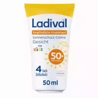 Ladival Empfindliche Kinderhaut Sonnenschutz Creme Gesicht für Kids Lsf 50 50 ml Creme