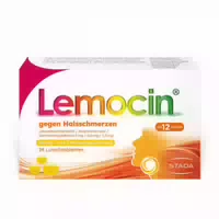 Lemocin gegen Halsschmerzen Honig Zitrone 24 st Lutschtabletten
