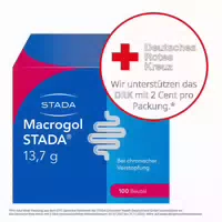 Macrogol Stada 100 st Pulver zur Herstellung einer Lösung zum Einnehmen