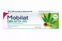 Mobilat Cbd Aktiv Gel: Vitalisierendes und Pflegendes Gel zur Entspannung Beanspruchter Körperpartien mit Hochkonzentriertem Cbd >99% Reinheit , Arnika Extrakt und Rosskastanien Extrakt Kosmetikum