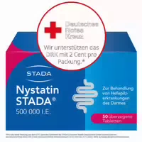 Nystatin Stada 500 000 I E Überzogene Tabletten bei Pilzerkrankungen