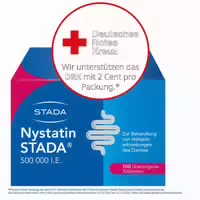 Nystatin Stada 500000 I E 100 St Überzogene Tabletten