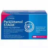Paracetamol Stada 1000 Mg 10 St Suppositorien