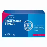 Paracetamol Stada 250 mg 10 st Suppositorien