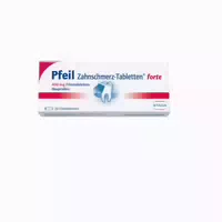 Pfeil Zahnschmerz Filmtabletten Forte 20 St