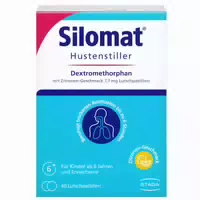 Silomat Hustenstiller Dextromethorphan Zitrone 40 St Lutschpastillen