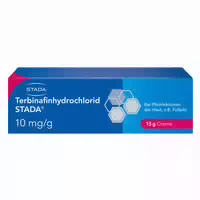 Terbinafinhydrochlorid Stada 10 mg g Creme, gegen Bestimmte Pilzinfektionen der Haut