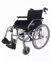 Standard Stahlrollstuhl Drive Medical Ecotec Rollstuhl 2g mit Trommelbremse Sitzbreite 46cm