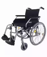 Standard Stahlrollstuhl Drive Medical Ecotec Rollstuhl 2g mit Trommelbremse Sitzbreite 42cm