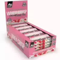 All Stars Whey Crisp Protein Bar White Chocolate Raspberry