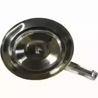Stechbecken Edelstahl mit Grif