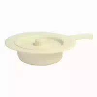 Stechbecken Kunststoff 31 cm m Deckel 1 st
