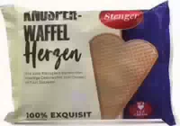 Stenger Knusper Waffel Herzen Eiswaffeln